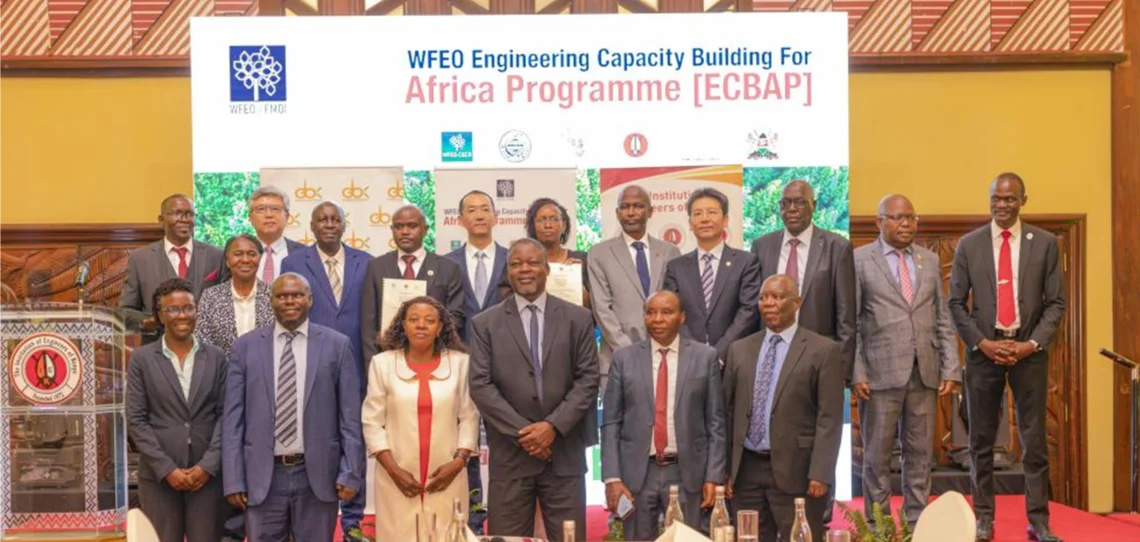 Engineering leaders at the official ECBAP programme launch in Nairobi