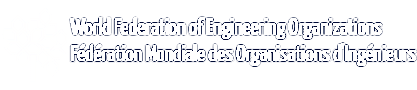 World Federation of Engineering Organizations